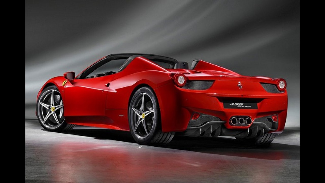 Agora é oficial: Ferrari revela primeiras imagens da 458 Spider em definitivo