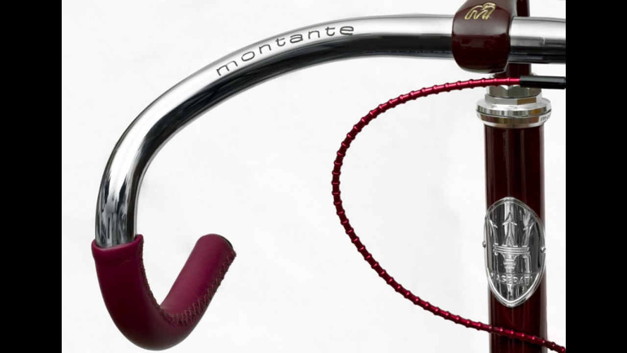 Maserati cria bicicleta para homenagear modelo histórico