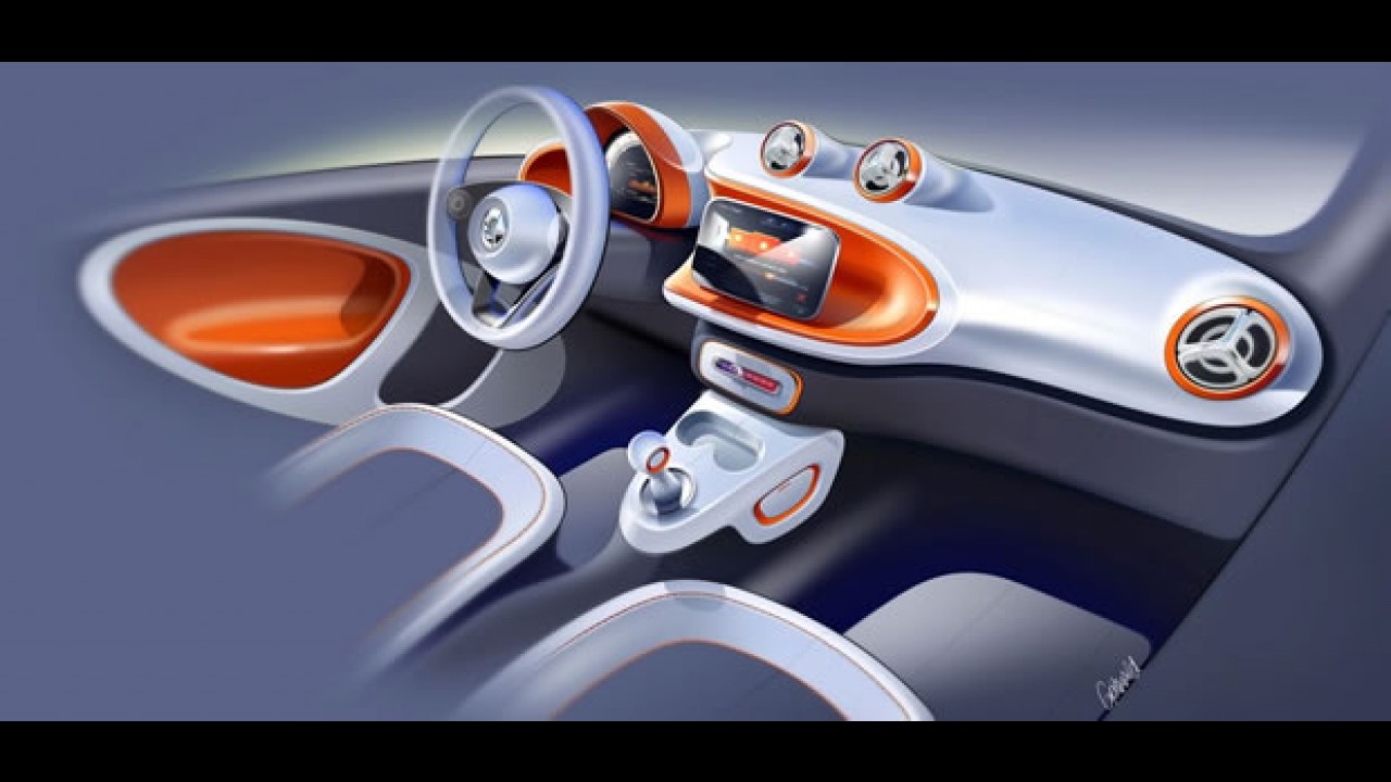 Novo smart fortwo tem desenhos oficiais divulgados