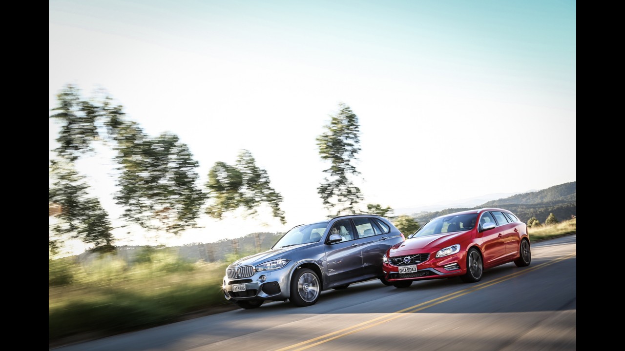 Teste CARPLACE: BMW X5 e Volvo V60 T6 - por que os SUVs estão matando as peruas?