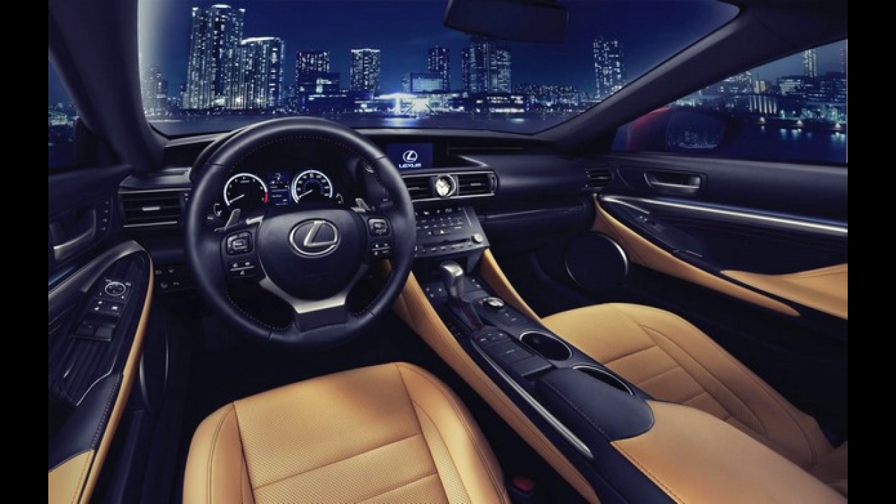 Lexus revela o novo RC Coupe derivado do belo conceito LF-CC