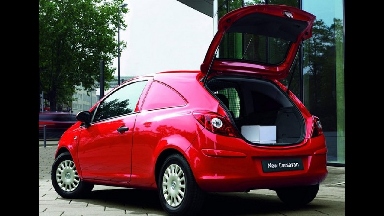 Vauxhall Corsa faz sucesso no Reino Unido como... furgão