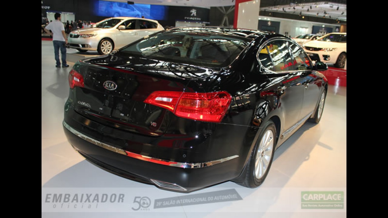 Salão do Automóvel: Kia lança Cadenza V6 por R$ 119.900