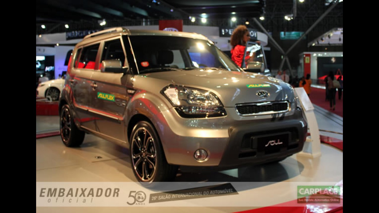 Kia lança o Soul Flex no Salão do Automóvel 2010