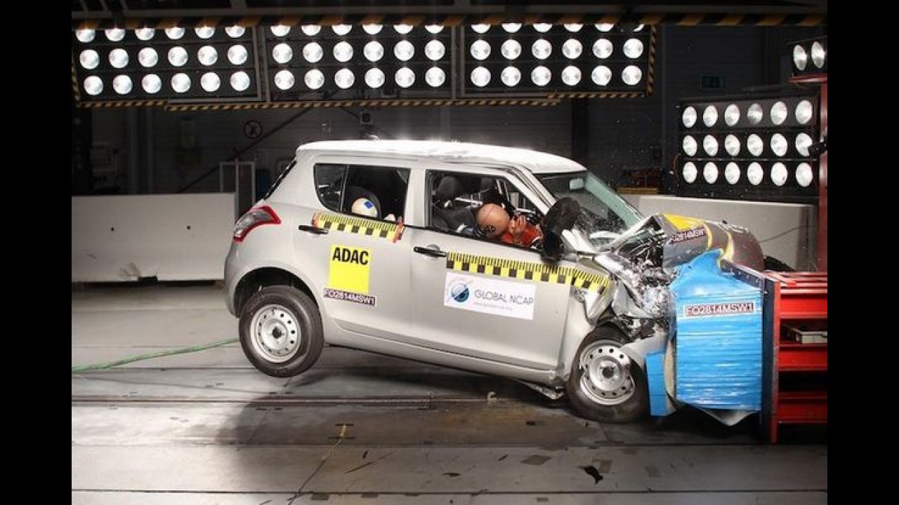 Datsun Go e Maruti Swift dão vexame e "zeram" no NCAP indiano