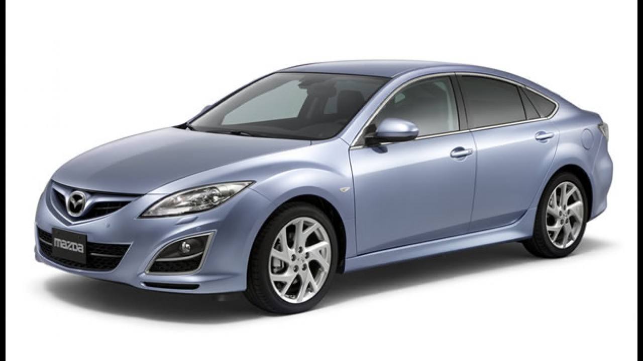 Divulgadas imagens do Mazda 6 2011 - Modelo reestilizado estará no Salão de Genebra
