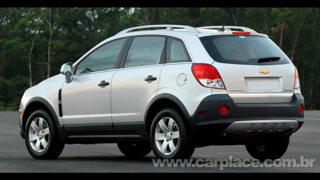 Chevrolet irá ampliar importação do utilitário Captiva para acabar com a fila de espera