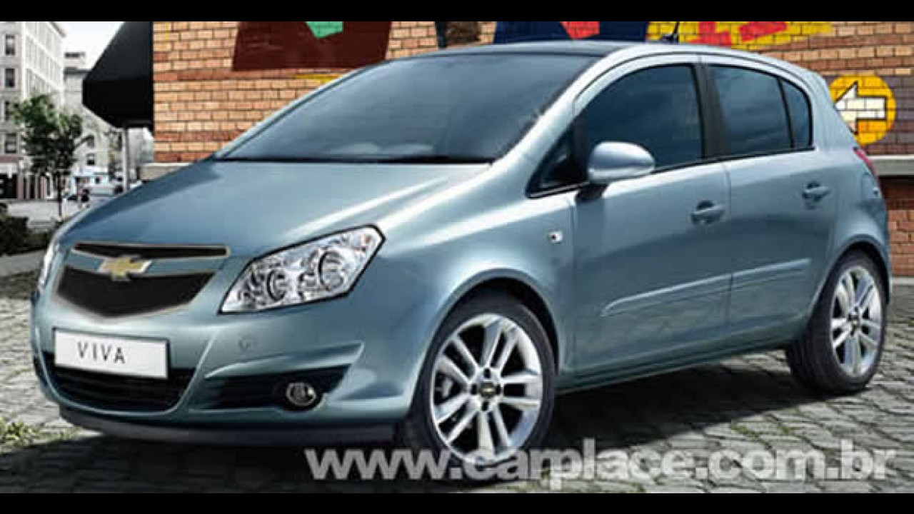Novo Chevrolet Viva 2010 - Surge nova projeção baseada no hatch Aveo