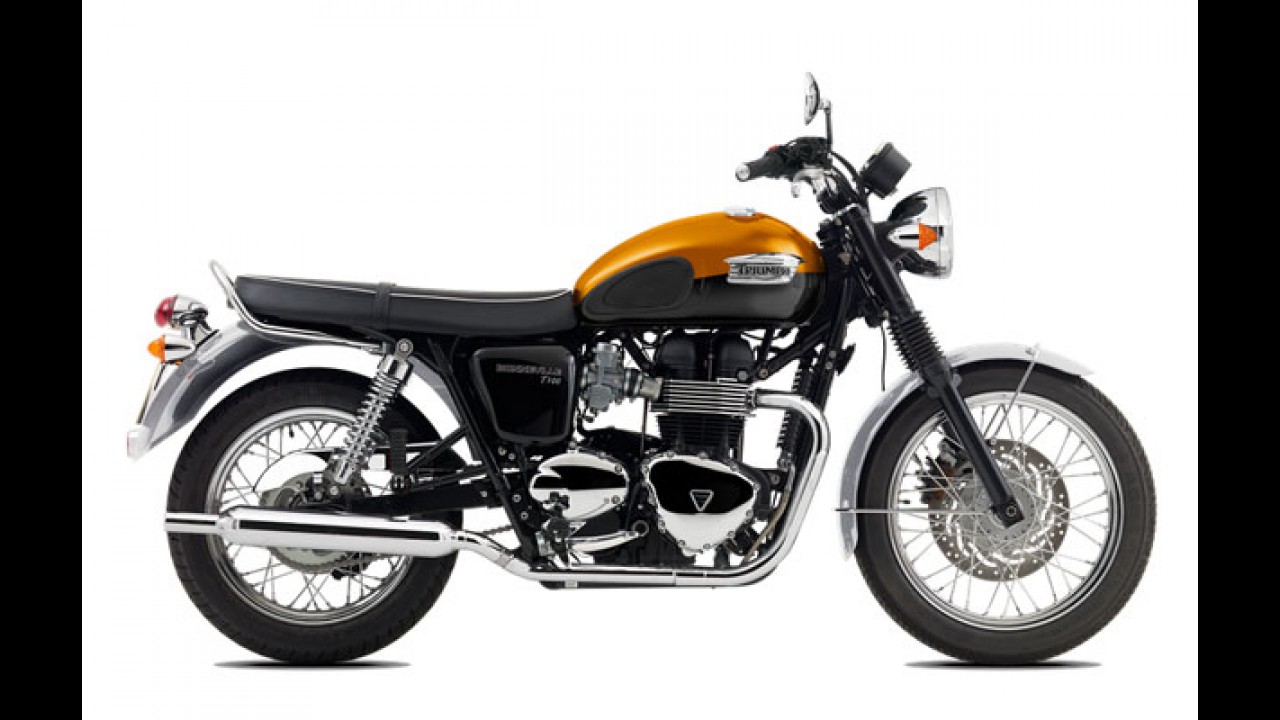 Triumph Bonneville T100 2015 ganha novas cores