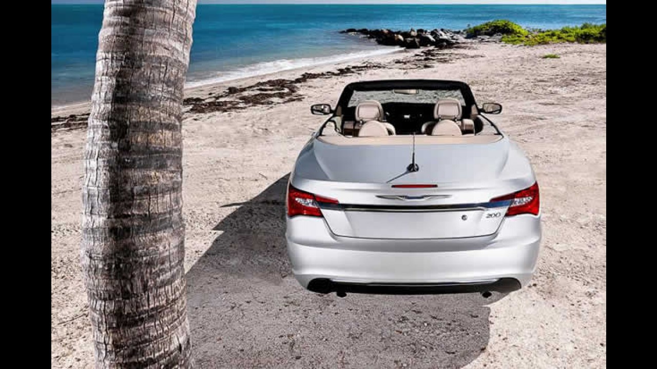Fotos oficiais do Novo Chrysler 200 Conversível vazam na internet