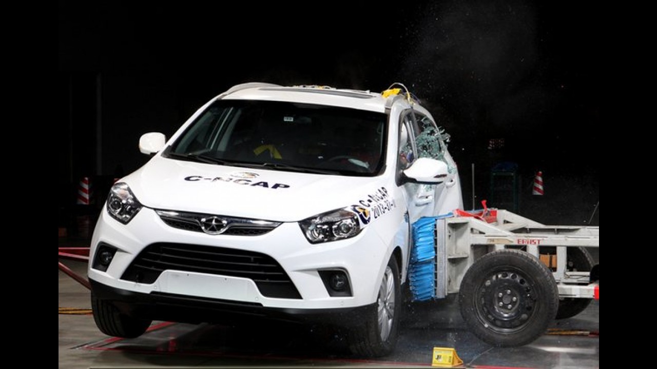 Novo JAC T6 recebe cinco estrelas em crash test na China