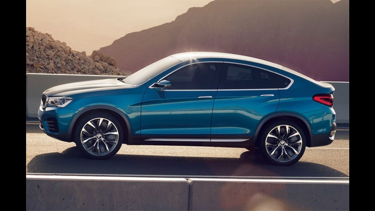 BMW X4 de produção será apresentado em abril, no Salão de Nova York