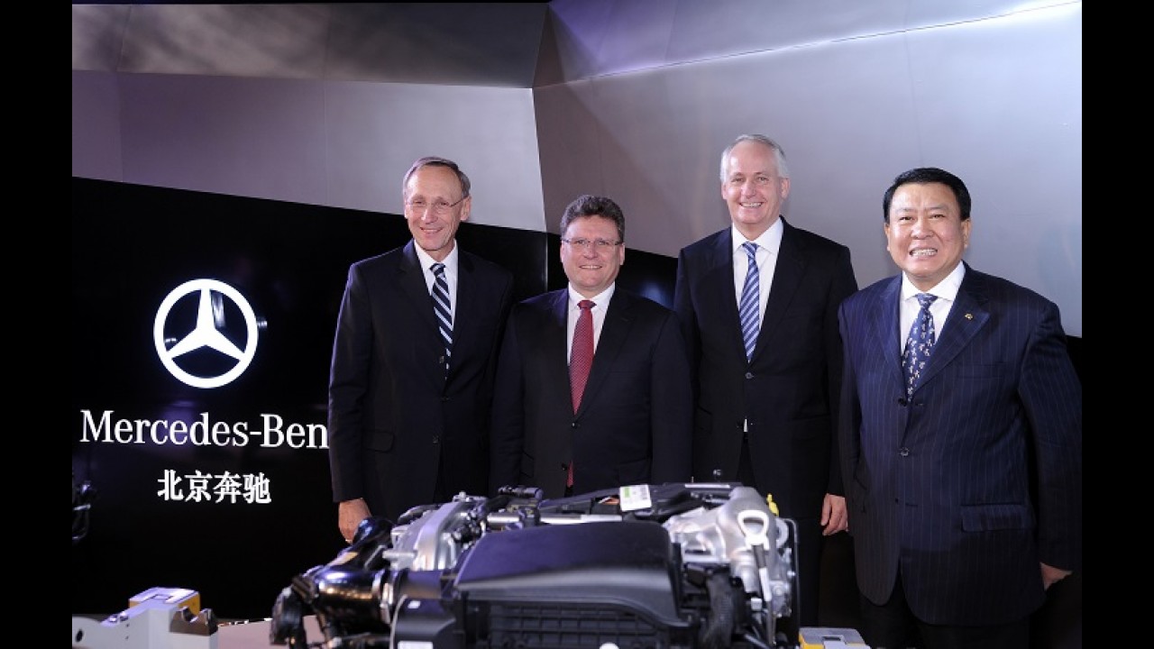 Mercedes inaugura na China primeira fábrica de motores fora da Alemanha