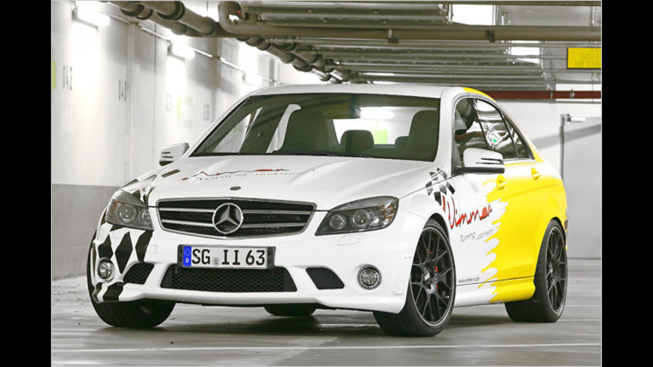 C 63 AMG wird zur Waffe