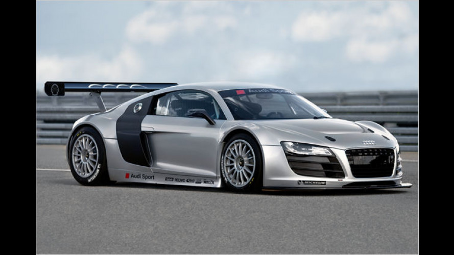 Audi R8 für GT3-Kundensport: Rennversion mit Heckantrieb