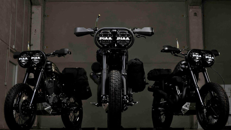 Harley-Davidson Desert Wolves by El Solitario