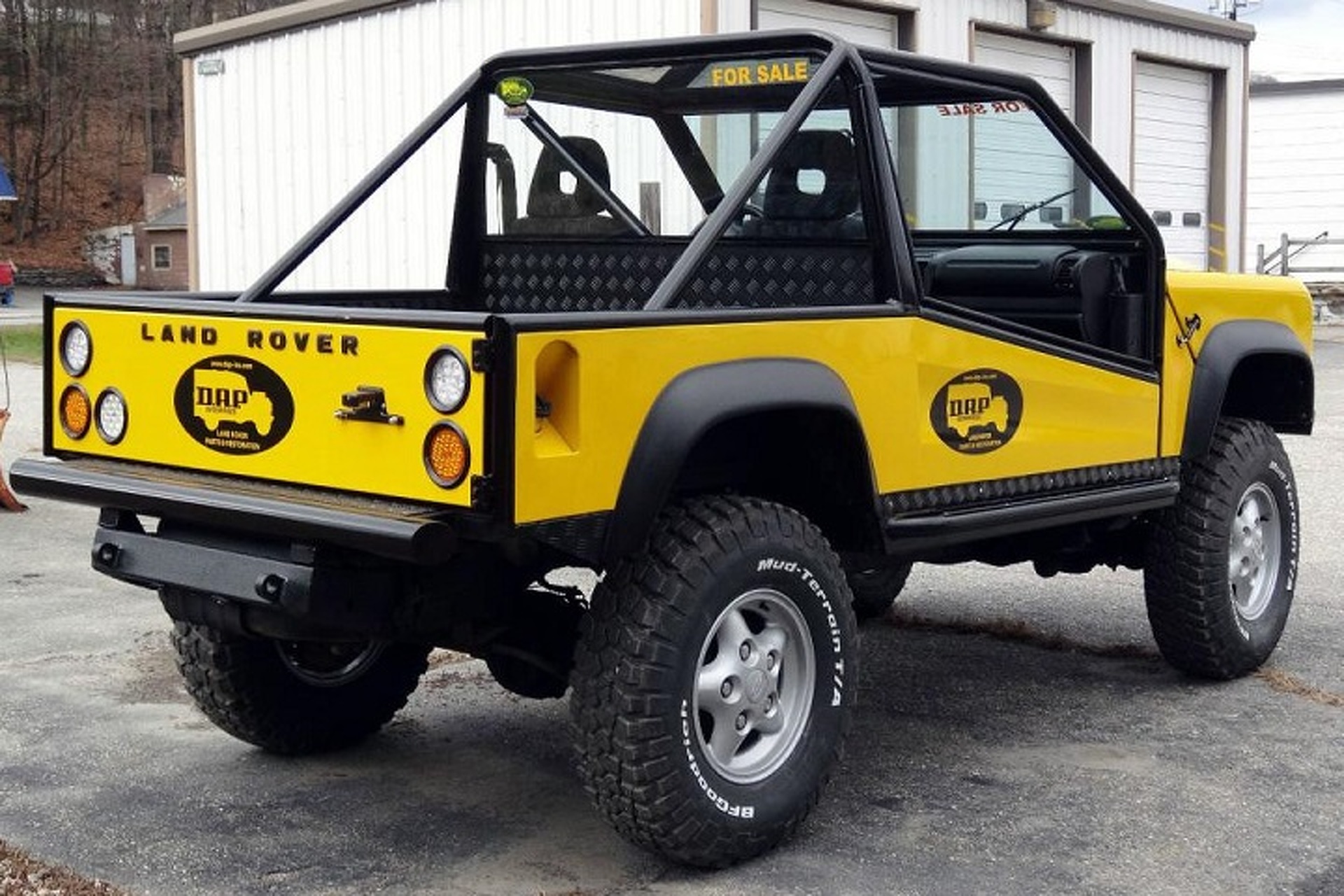 You Can Buy This Custom Land Rover Defender Pickup