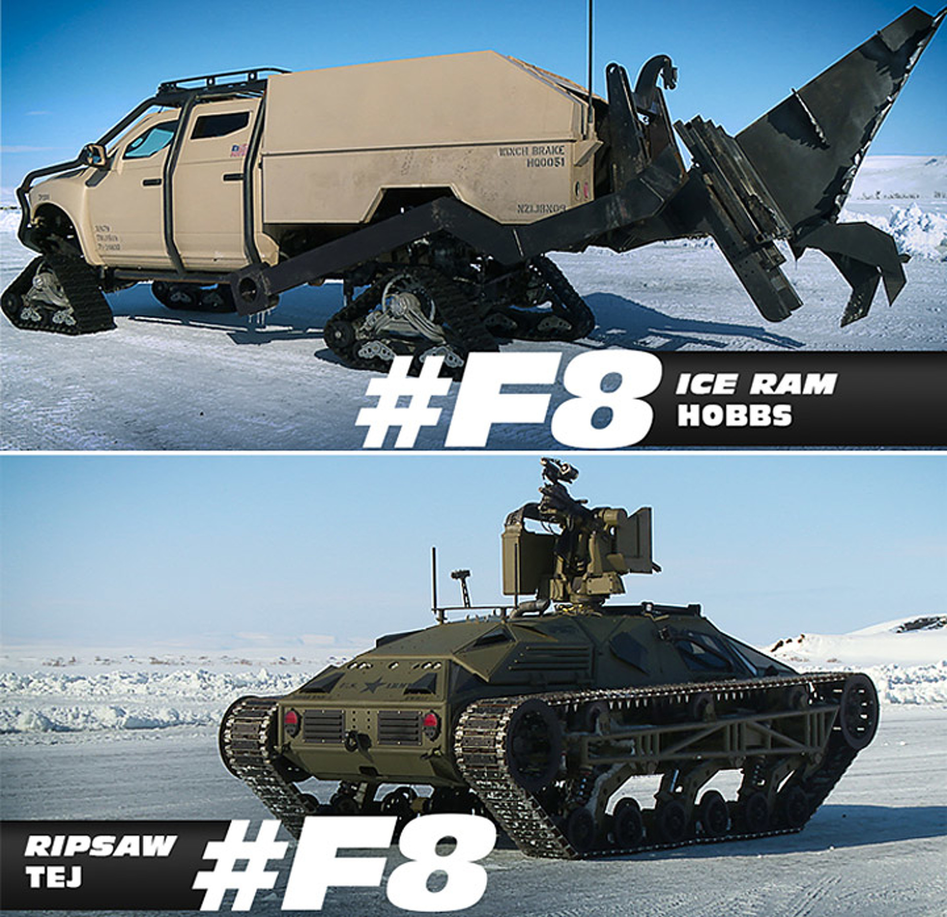 These are the New Fast and Furious 'Ice Cars'