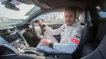 2017 Acura NSX with Fernando Alonso