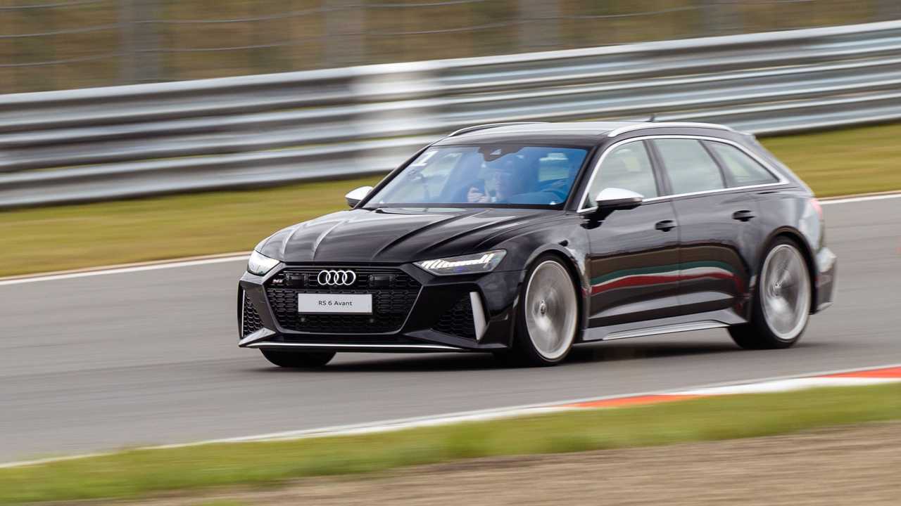 Audi RS 6 Avant на треке Moscow Raceway