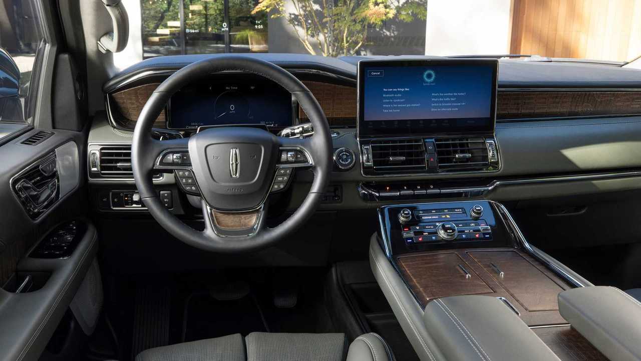 Обновленный Lincoln Navigator, интерьер