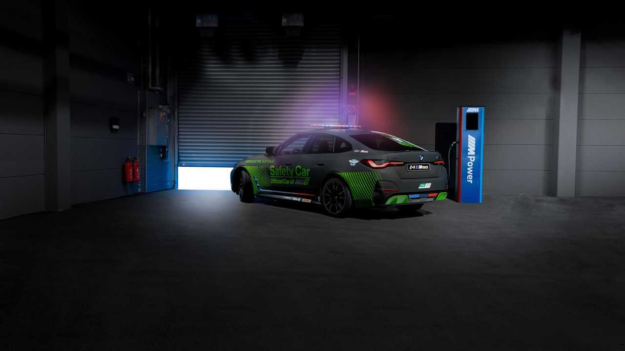 BMW i4 M50 MotoE safety car