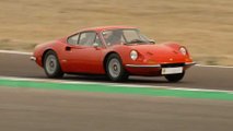Carlos Sainz con el Ferrari Dino 246 GT
