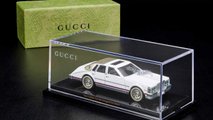 Il modellino Hot Wheels della Cadillac Seville marchiato Gucci