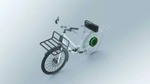 Pendix eDrive In: Ein E-Bike mit dem neuen Elektro-Hinterradantrieb und Akku hinter dem Sattel
