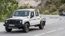 Ineos Grenadier Quartermaster pick-up, fotos espía