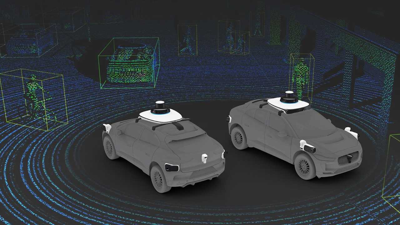 Waymo Jaguar I-Pace guida autonoma