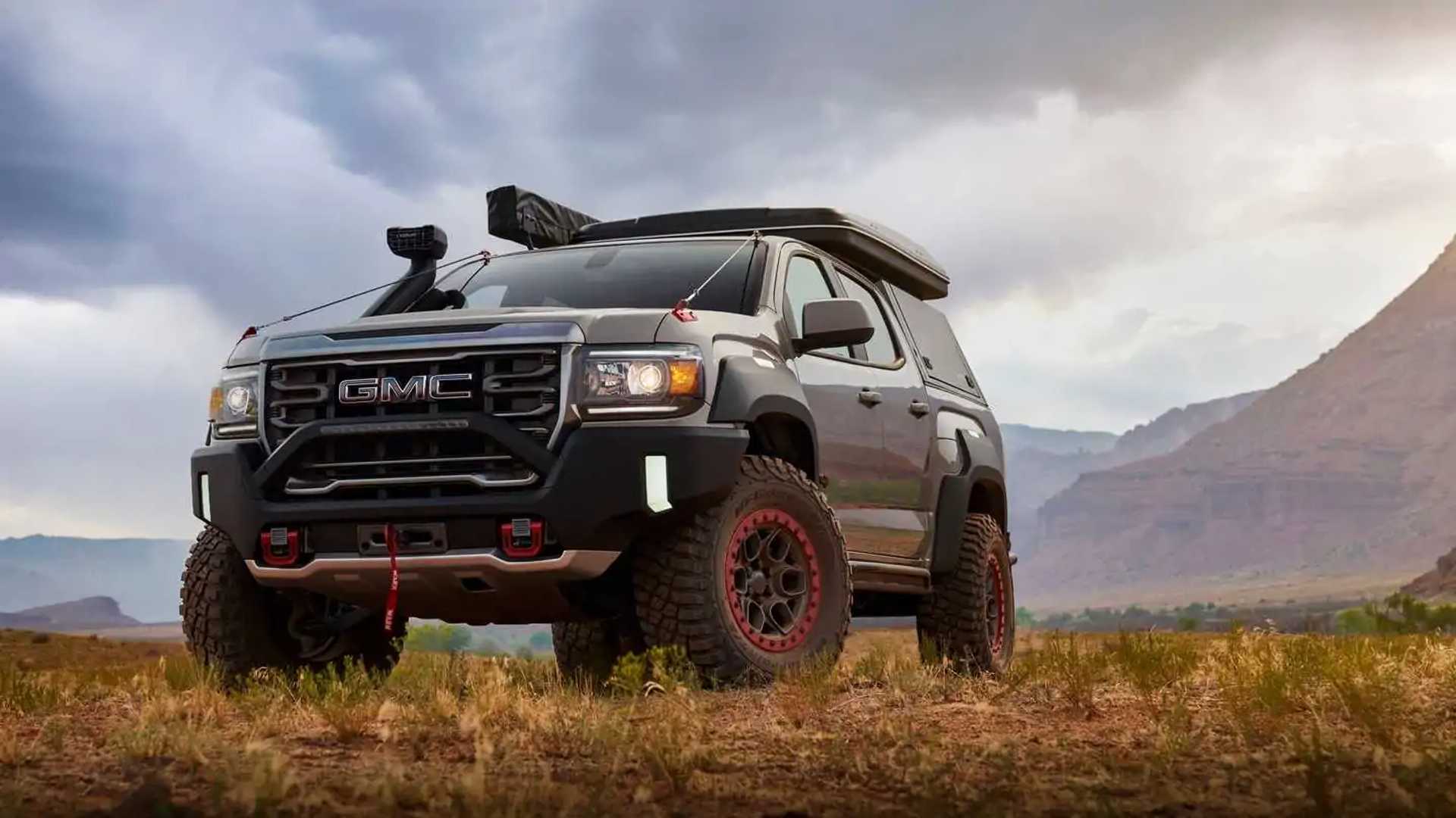 GMC Canyon AT4 OVRLANDX OffRoad Concept listo para la aventura