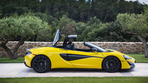 McLaren 570S Spider yellow