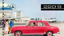 Zeitreise: Unterwegs im Mercedes 220 von 1955
