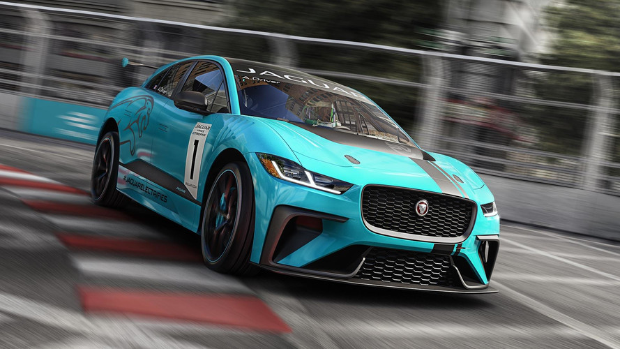 Jaguar i-Pace Trophy Race Car