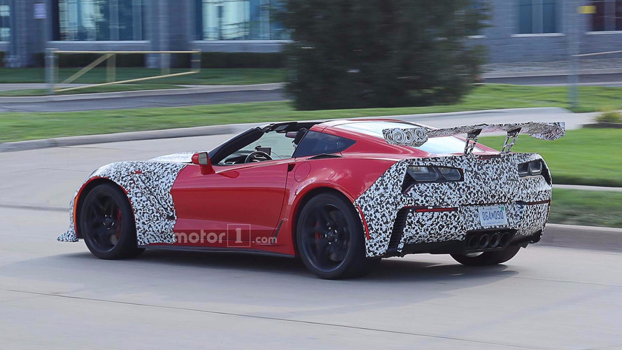 2018 Chevrolet Corvette ZR1 spy photo