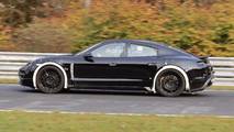 Porsche Mission E Nurburgring Spy Photos