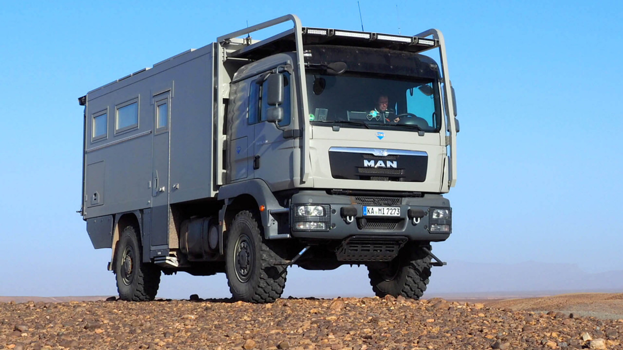 Luxus-Mobil für Expeditionen