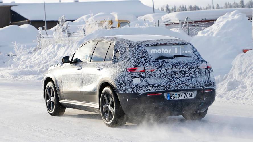 Mercedes-Benz EQ C New Spy Photos