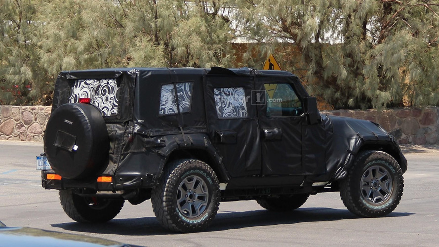 2018 Jeep Wrangler spy photo