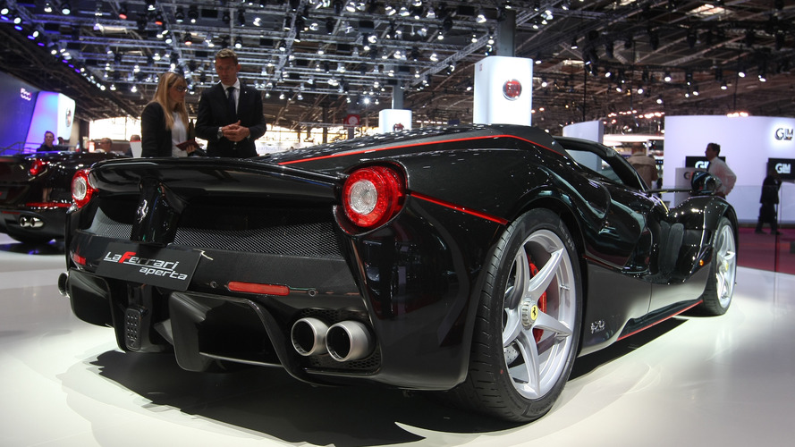 Ferrari LaFerrari Aperta 2016 salón de Paris