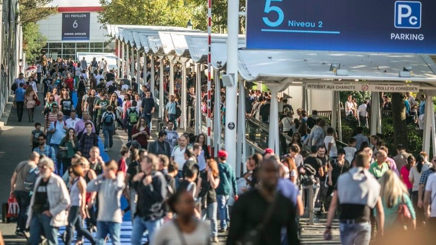 Paris Motorshow ambiance
