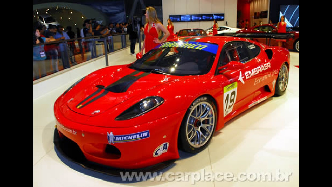 Destaques do Salão do Automóvel 2008 - Confira fotos das máquinas da Ferrari