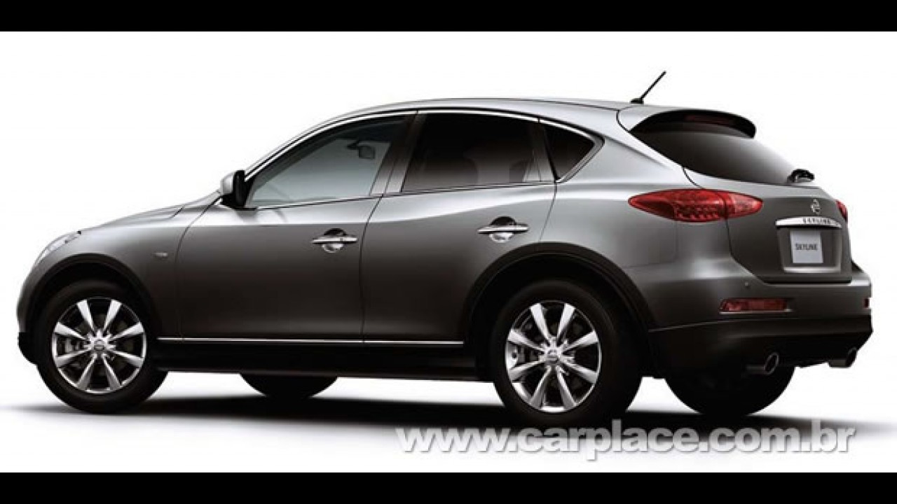 Nissan Skyline Crossover começa a ser vendido no Japão cheio de tecnologia e motor V6