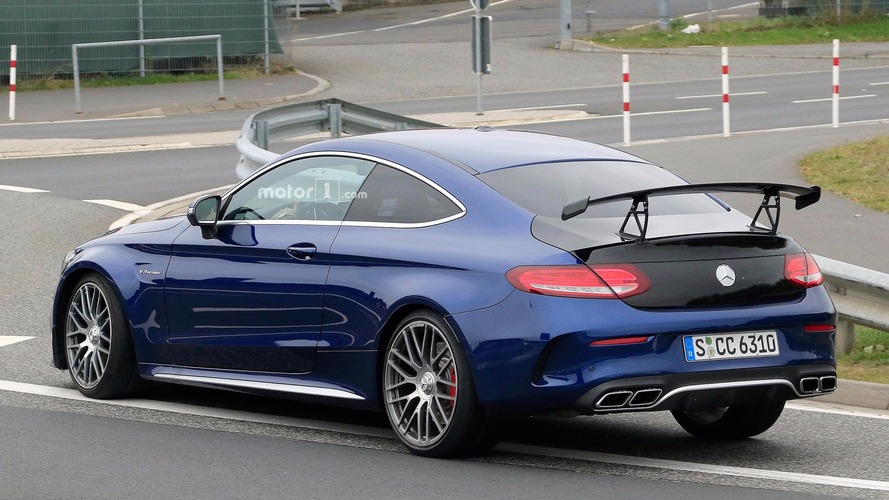 Mercedes-AMG C63 R Coupe Spy Pics