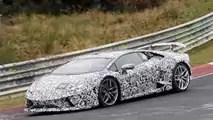 2018 Lamborghini Huracan Superleggera spy photo