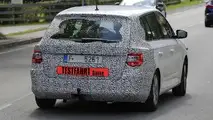 Skoda Fabia Combi facelift spy photo