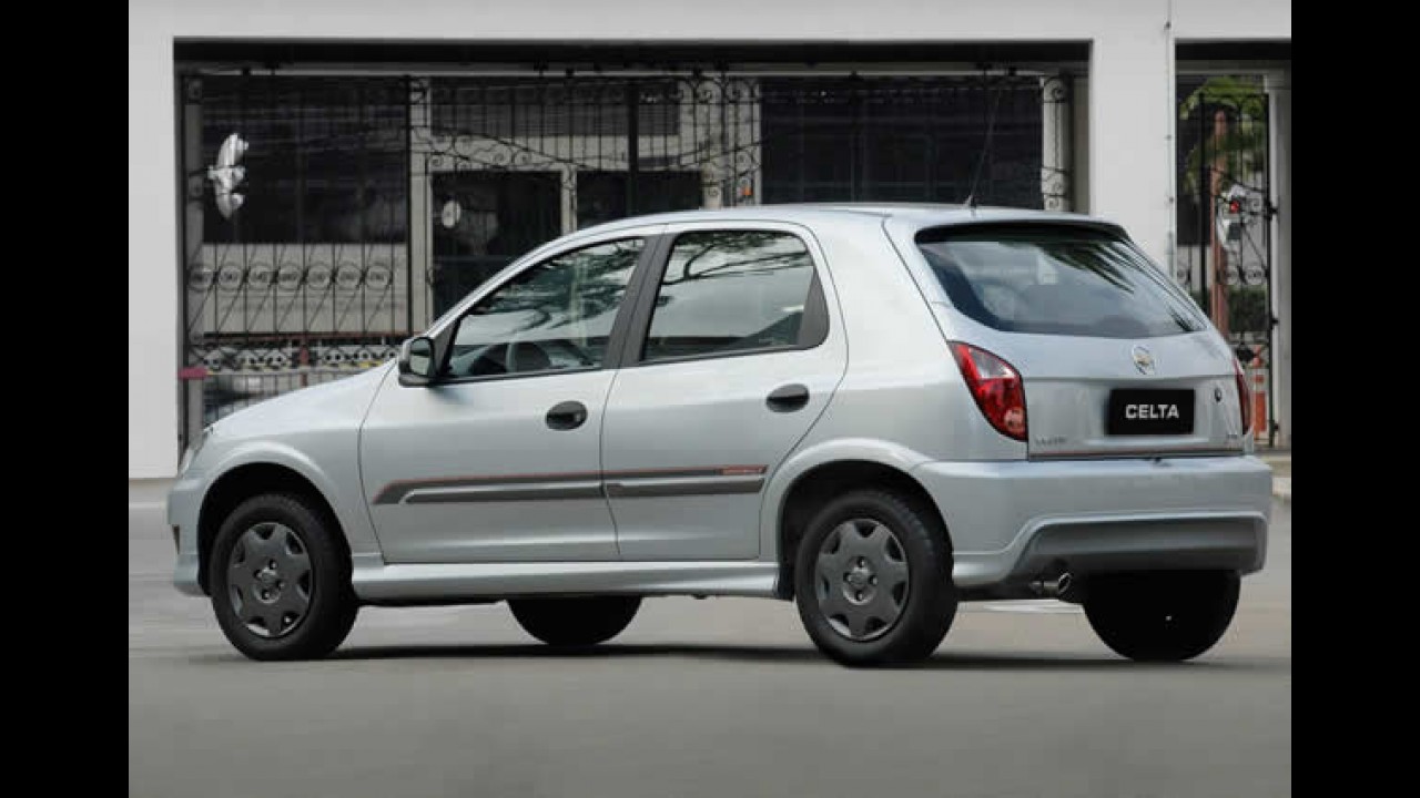 Chevrolet lança séries especiais Celta e Corsa Energy e Meriva Geo