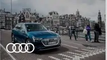 Audi E-Tron Makes 24-Hour Stunt Through 10 Countries