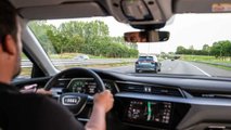 Prove di autonomia per l'Aud e-tron: 10 stati in 24 ore